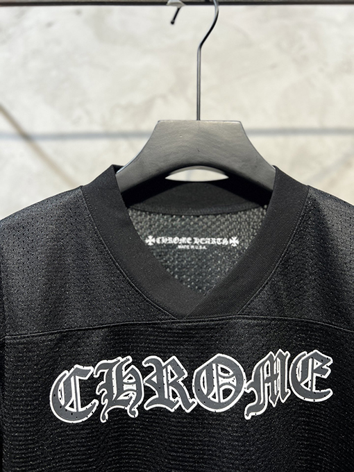 クロムハーツ 新しい配色の新しい白いメッシュベースボールジャケット