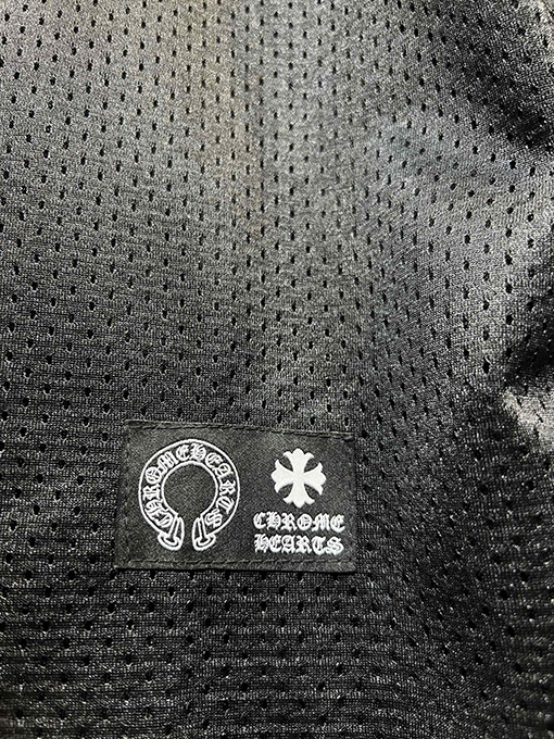 クロムハーツ 新しい配色の新しい白いメッシュベースボールジャケット