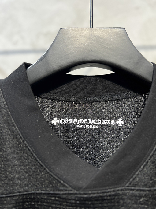 クロムハーツ 新しい配色の新しい白いメッシュベースボールジャケット