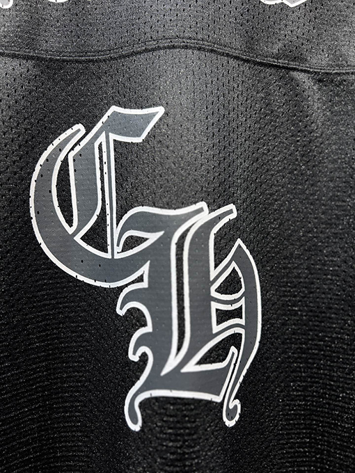 クロムハーツ 新しい配色の新しい白いメッシュベースボールジャケット