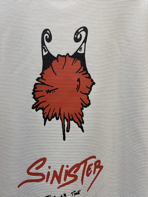 クロムハーツ Sinister 新しいクルーネックワッフルスウェットシャツ