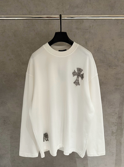 クロムハーツ 長袖ラウンドスウェットシャツ