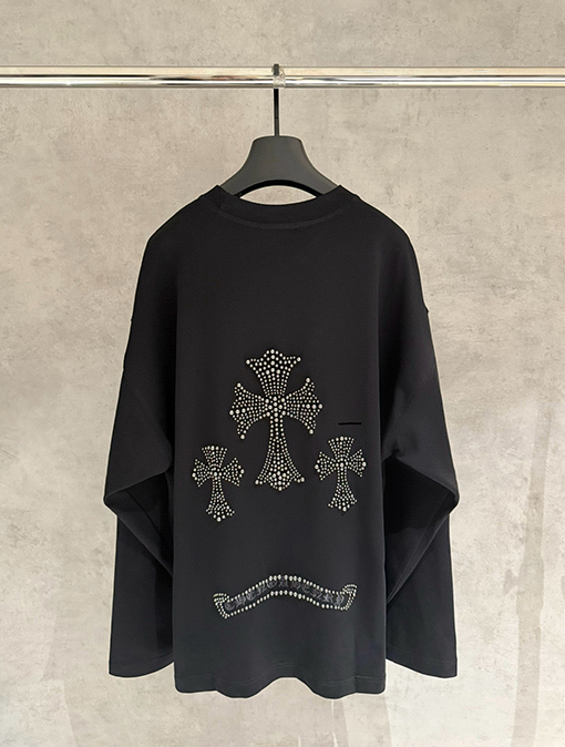 クロムハーツ 長袖ラウンドスウェットシャツ
