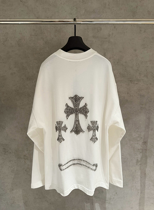 クロムハーツ 長袖ラウンドスウェットシャツ