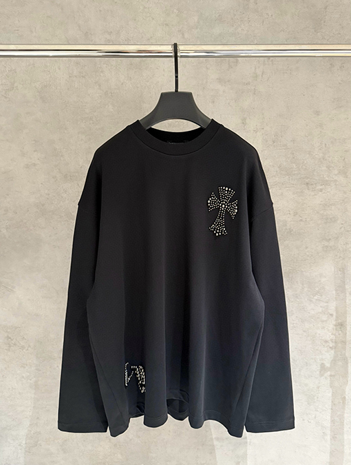 クロムハーツ 長袖ラウンドスウェットシャツ