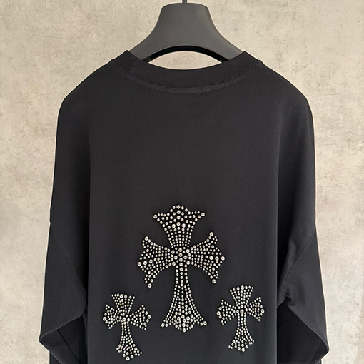 クロムハーツ 長袖ラウンドスウェットシャツ