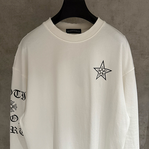 クロムハーツコピー 人気のヘビーウェイト長袖スウェットシャツ