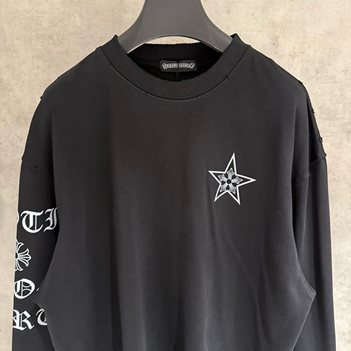 クロムハーツコピー 人気のヘビーウェイト長袖スウェットシャツ