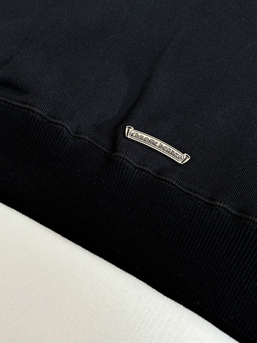 クロムハーツ アップリケ刺繍ロゴパーカー