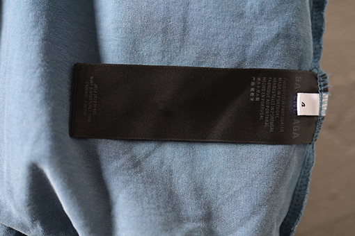 バレンシアガ Balenciaga 3Bプリント ウォッシュダメージフード付きスウェットシャツ