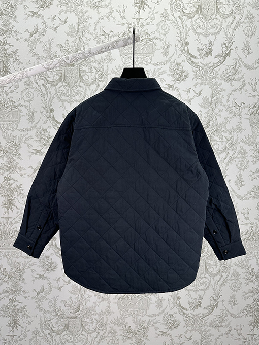 ボッテガヴェネタ 無地シングルブレストルーズジャケット