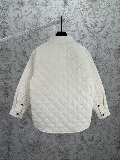 ボッテガヴェネタ 無地シングルブレストルーズジャケット