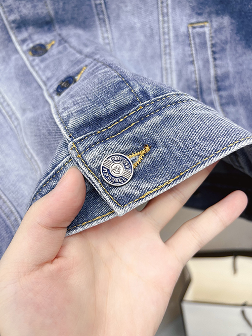 フェンディ FENDI 新品メンズデニムベストジャケット