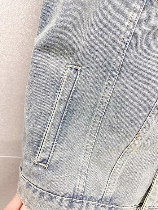 ルイヴィトンスーパーコピー LOUIS VUITTON メンズデニムベストジャケット