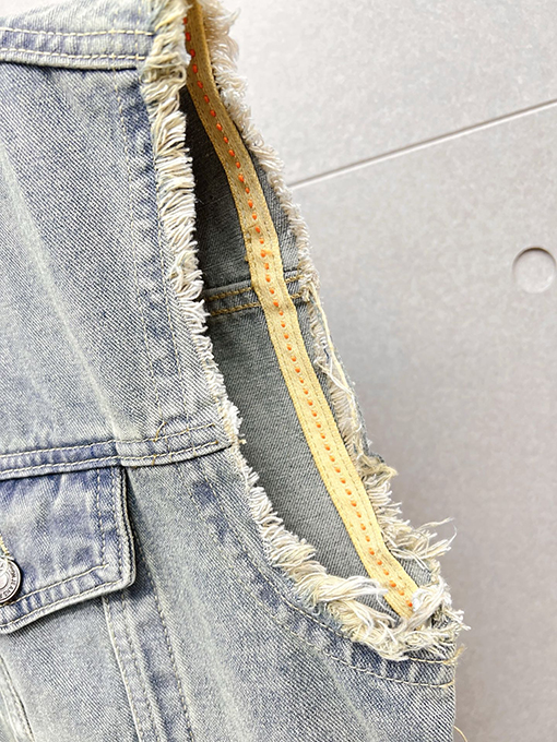 ルイヴィトンスーパーコピー LOUIS VUITTON メンズデニムベストジャケット