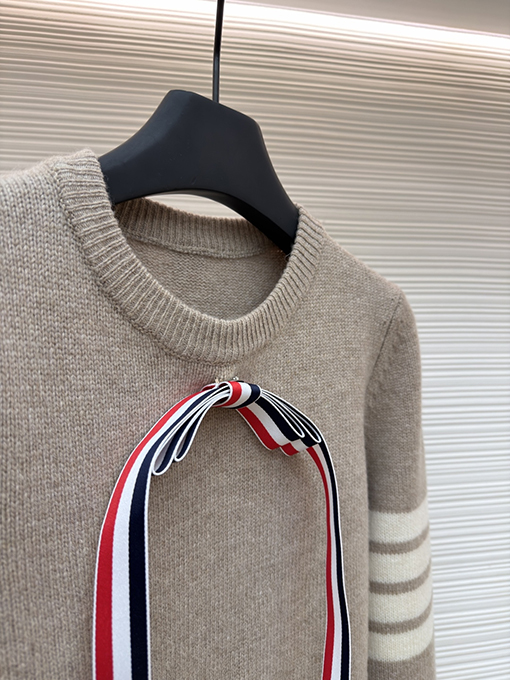 トムブラウン レディース蝶ネクタイニットセーター