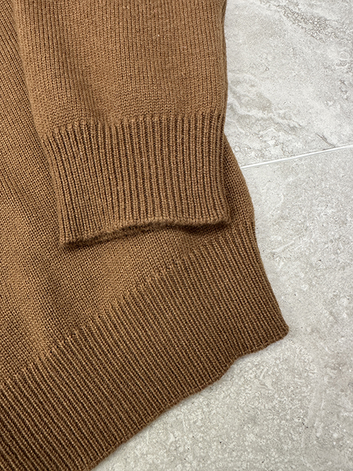 ボッテガヴェネタ パッチワークカシミア混ニットカーディガン