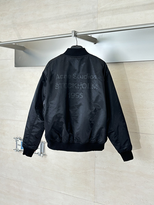 アクネストゥディオズ Acne Studios メタルジッパー ロゴ パイロットジャケット