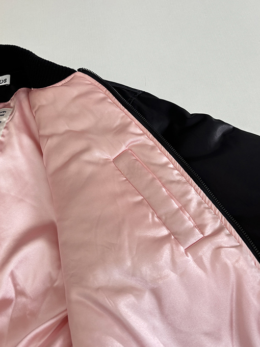 アクネストゥディオズ Acne Studios メタルジッパー ロゴ パイロットジャケット