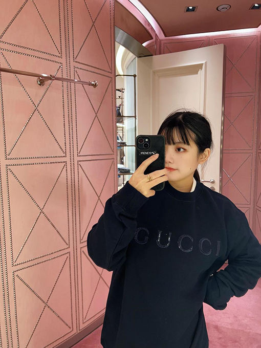 グッチスーパーコピー Gucci グリッタークルーネックスウェットシャツ