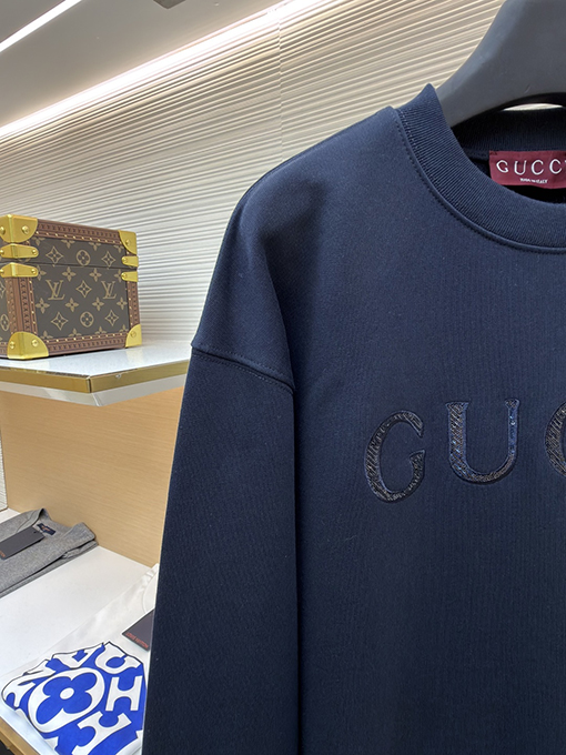 グッチスーパーコピー Gucci グリッタークルーネックスウェットシャツ