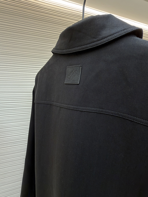 ルイヴィトン チェック柄ポケットジップアップジャケット