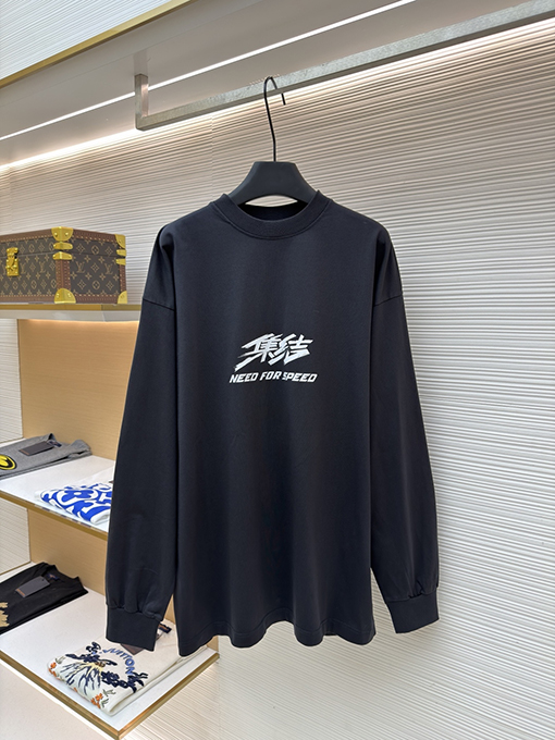 バレンシアガ Balenciaga ニードフォースピードコラボレーション ロングスリーブシャツ
