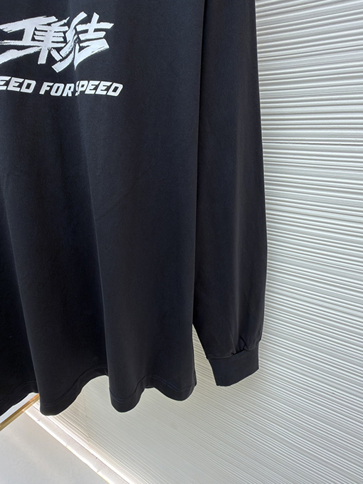 バレンシアガ Balenciaga ニードフォースピードコラボレーション ロングスリーブシャツ