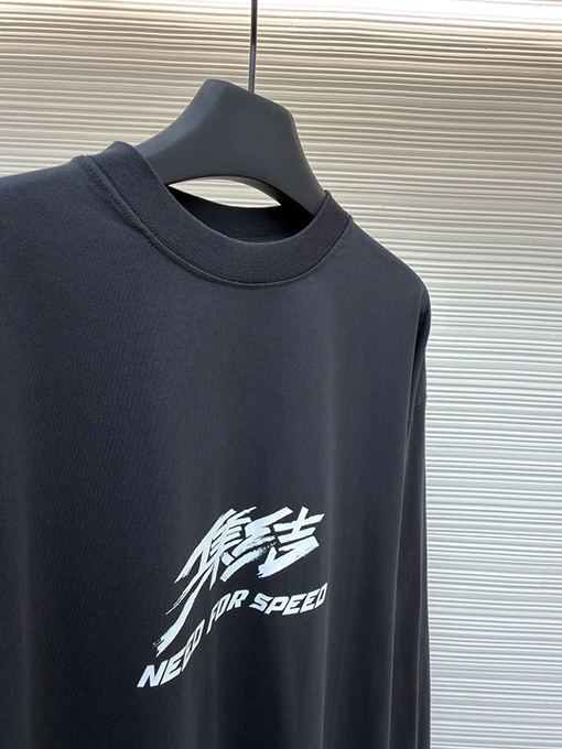 バレンシアガ Balenciaga ニードフォースピードコラボレーション ロングスリーブシャツ