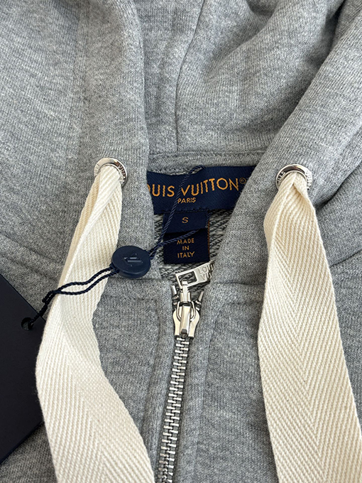 ルイヴィトン レディーススキーシリーズ ラインストーン フード付き ジップアップ ショートジャケット