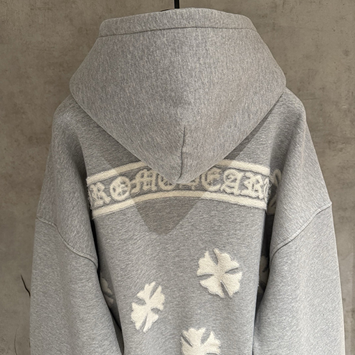 クロムハーツ カプセルコレクション インターシャ パピー柄 ウールニットセーター