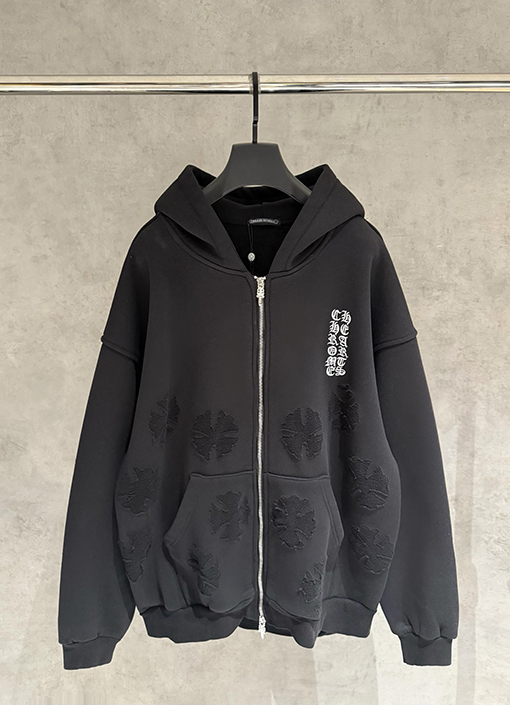 クロムハーツ カプセルコレクション インターシャ パピー柄 ウールニットセーター