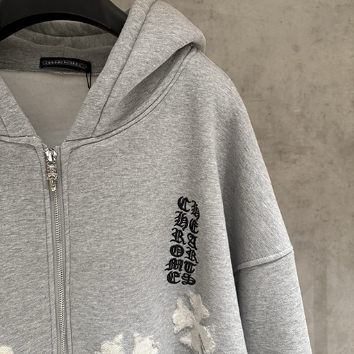 クロムハーツ カプセルコレクション インターシャ パピー柄 ウールニットセーター