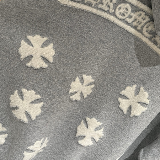 クロムハーツ カプセルコレクション インターシャ パピー柄 ウールニットセーター