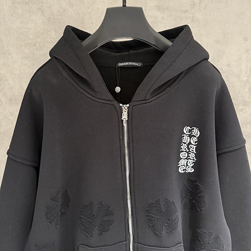 クロムハーツ カプセルコレクション インターシャ パピー柄 ウールニットセーター