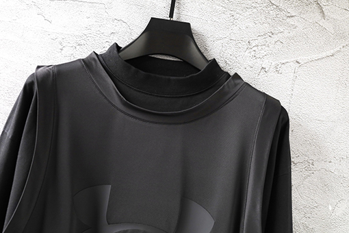 バレンシアガ Balenciaga に重ねできる3Dカットのフェイクスリーピースベスト長袖シャツ