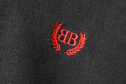 バレンシアガ ウィートイヤーダブルオリーブブランチ刺繍ダメージウォッシュコットンジッパー フード付きスウェットシャツ