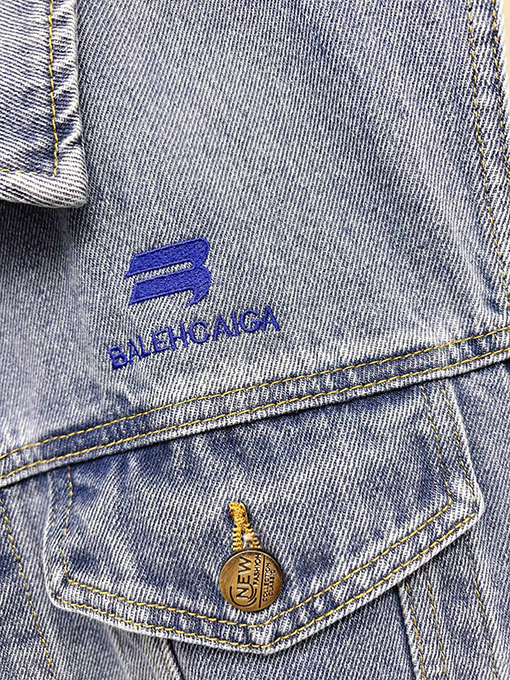 バレンシアガ BALENCIAGA メンズ高級デニムベストジャケット