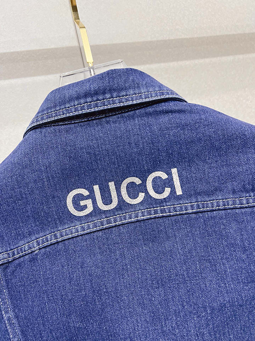 グッチ GUCCI 新作メンズ高級デニムベストジャケット