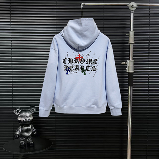 クロムハーツ 新しいワイドレッグフード付きスウェットシャツ