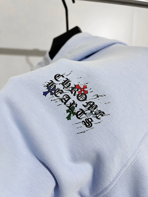 クロムハーツ 新しいワイドレッグフード付きスウェットシャツ