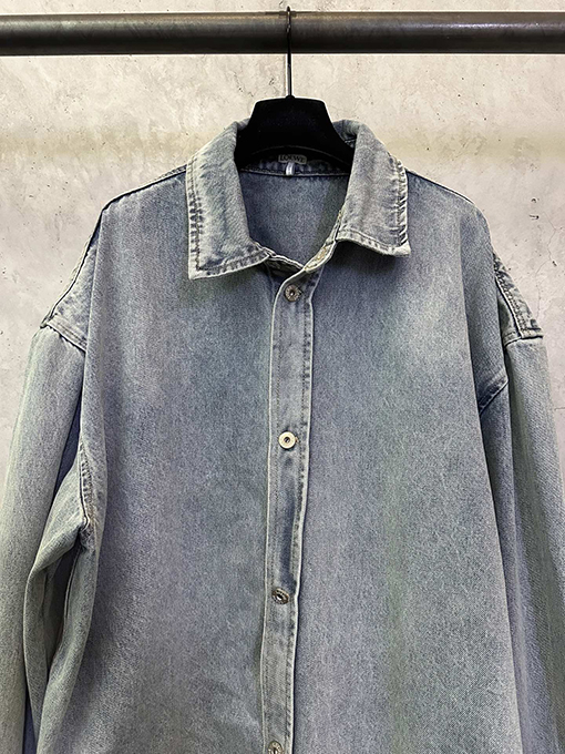 ロエベ レーザー刻印ロゴデニムジャケット