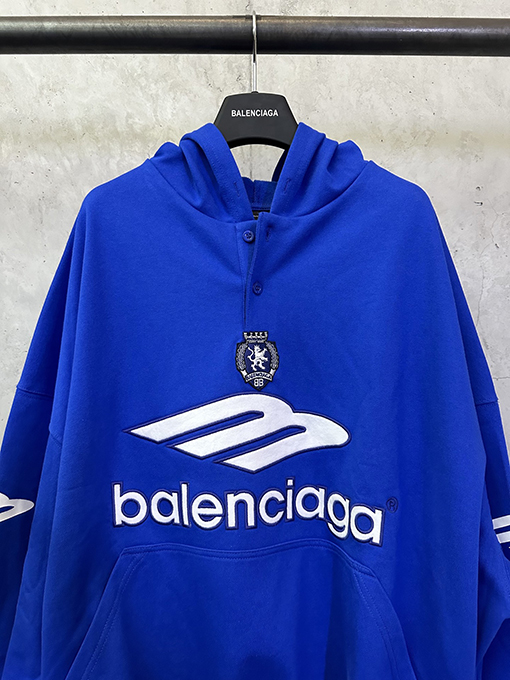 バレンシアガ BALENCIAGA 3m スキースーツシリーズ フード付きスウェットシャツ