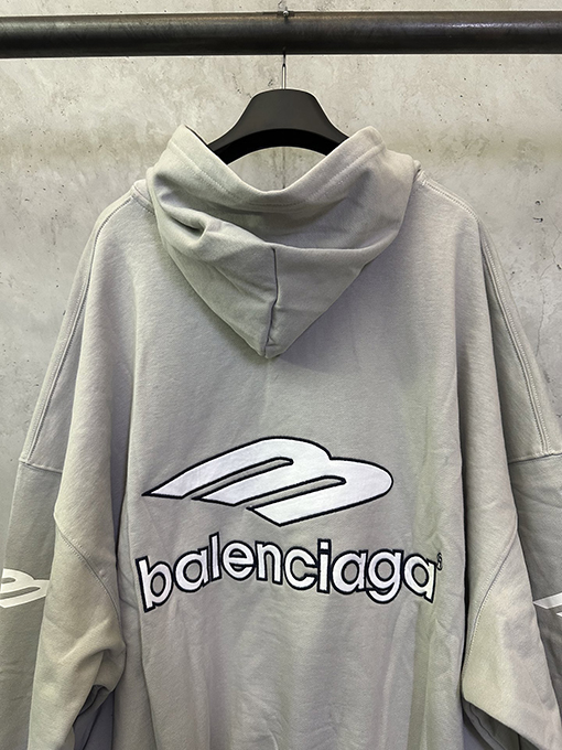 バレンシアガ BALENCIAGA 3m スキースーツシリーズ フード付きスウェットシャツ