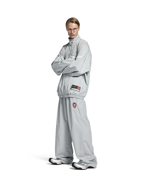 バレンシアガ BALENCIAGA Football シリーズ 3M 刺繍ナイロン カジュアル ウィンドブレーカー ジャケット