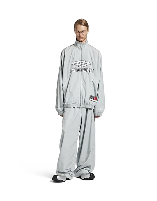 バレンシアガ BALENCIAGA Football シリーズ 3M 刺繍ナイロン カジュアル ウィンドブレーカー ジャケット