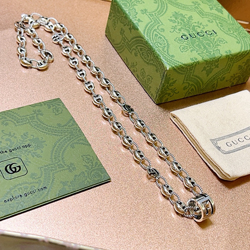 グッチ Anger Forest リングシリーズ ダブルG グッチネックレス