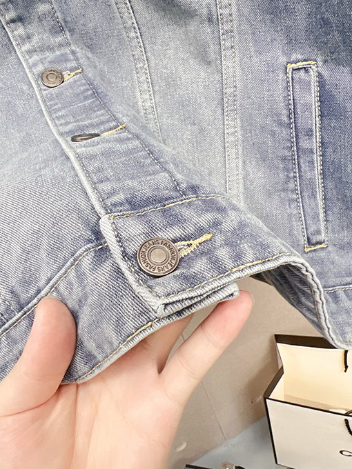 グッチ メンズデニムベストジャケット