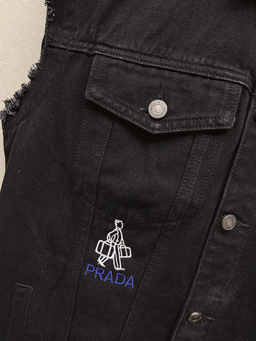 プラダコピー PRADA 新モデルメンズデニムベストジャケット