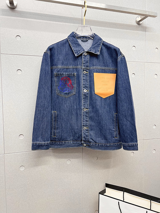 モンクレールスーパーコピー 新作メンズカジュアルデニムジャケット